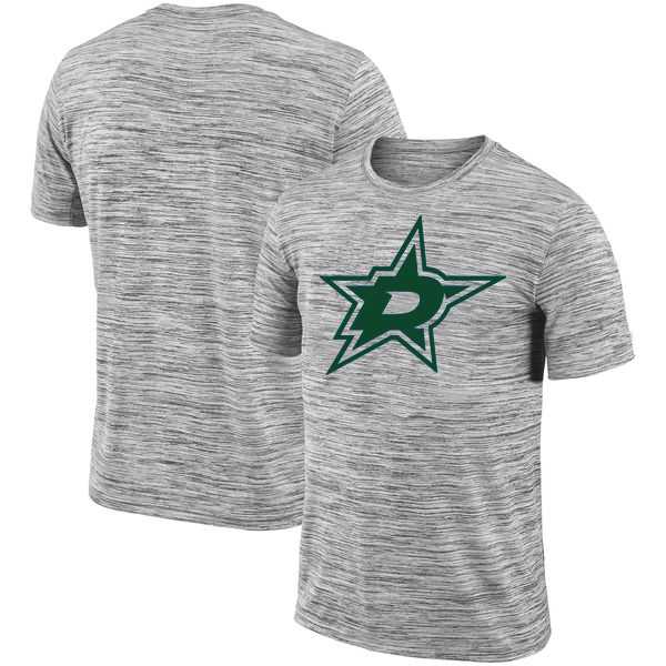 Dallas Stars 2018 Heathered Black Sideline Legend Velocity Travel Performance T-Shirt,We sell and wholesale Dallas Stars 2018 Heathered Black Sideline Legend Velocity Travel Performance T-Shirt on line form chian!
